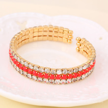 50537- Xuping Moda Pulseira Hight Qualidade Jóias Cuff Beads Bangle